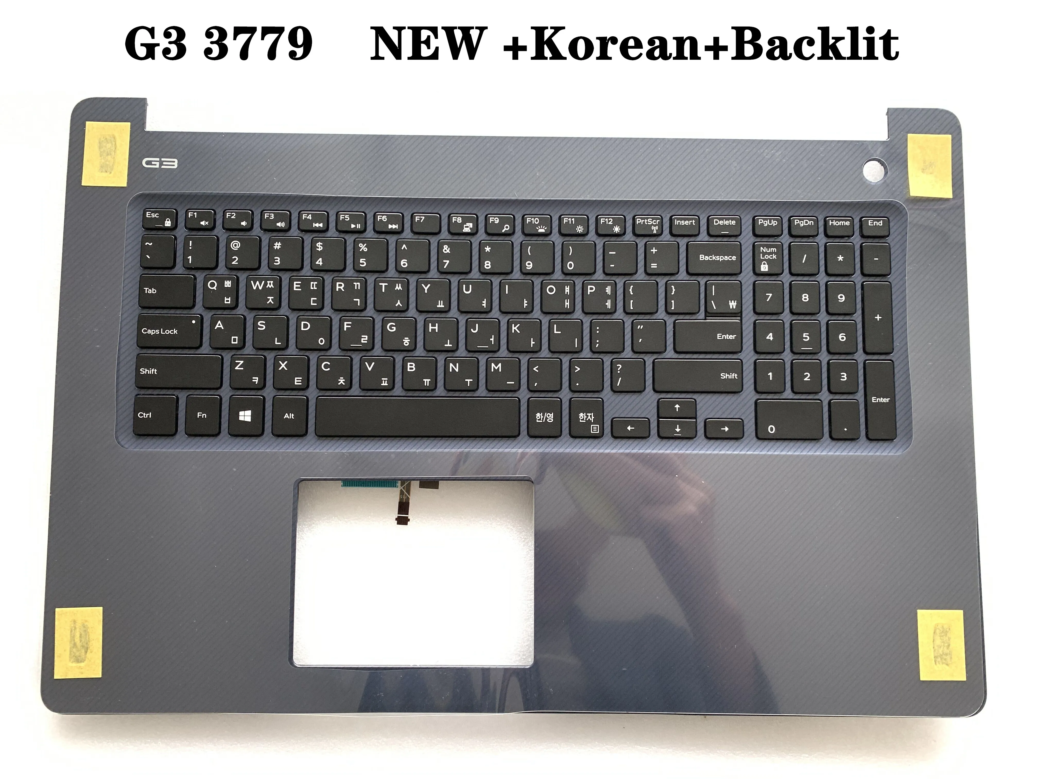 

100%New Original Korean For Dell G3 3779 Laptop Keyboard Palmrest Assembly NTP CFKD5 0CFKD5 6XX1G 06XX1G