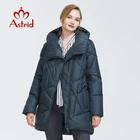 Astrid 2019 Зима новое поступление пуховик женская свободная одежда верхняя одежда высокое качество толстый хлопок средней длины зимнее пуховик FR-8029