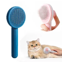 cat comb self cleaning slicker brush for dog cat hair removes undercoat tangled pet hair massages comb cat t accessories
