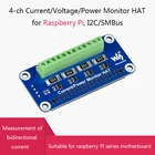 I2CSMBus 4-канальный токнапряжениеМощность монитор шляпа для Raspberry Pi 432