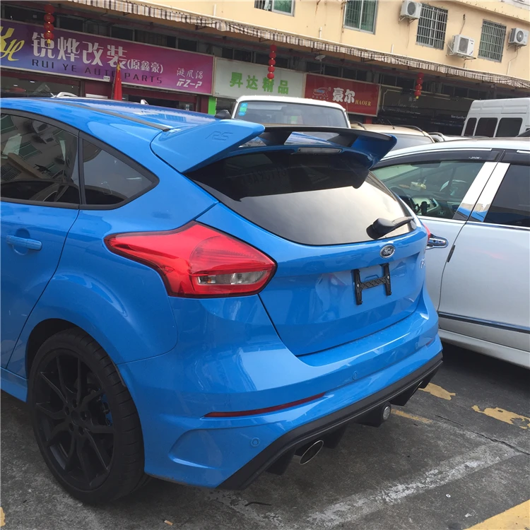Для Ford Focus спойлер RS высокое качество абс материал заднее крыло автомобиля