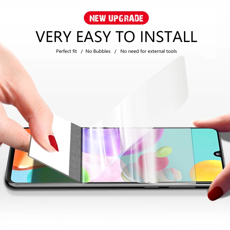 CHYI 3D изогнутая пленка для Samsung Galaxy A41 защитная экрана 6 1 дюйма нано гидратационная