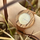 Часы BOBO BIRD женские наручные ручной работы, часы из кленового дерева, простые деревянные, с ремешком из натуральной кожи