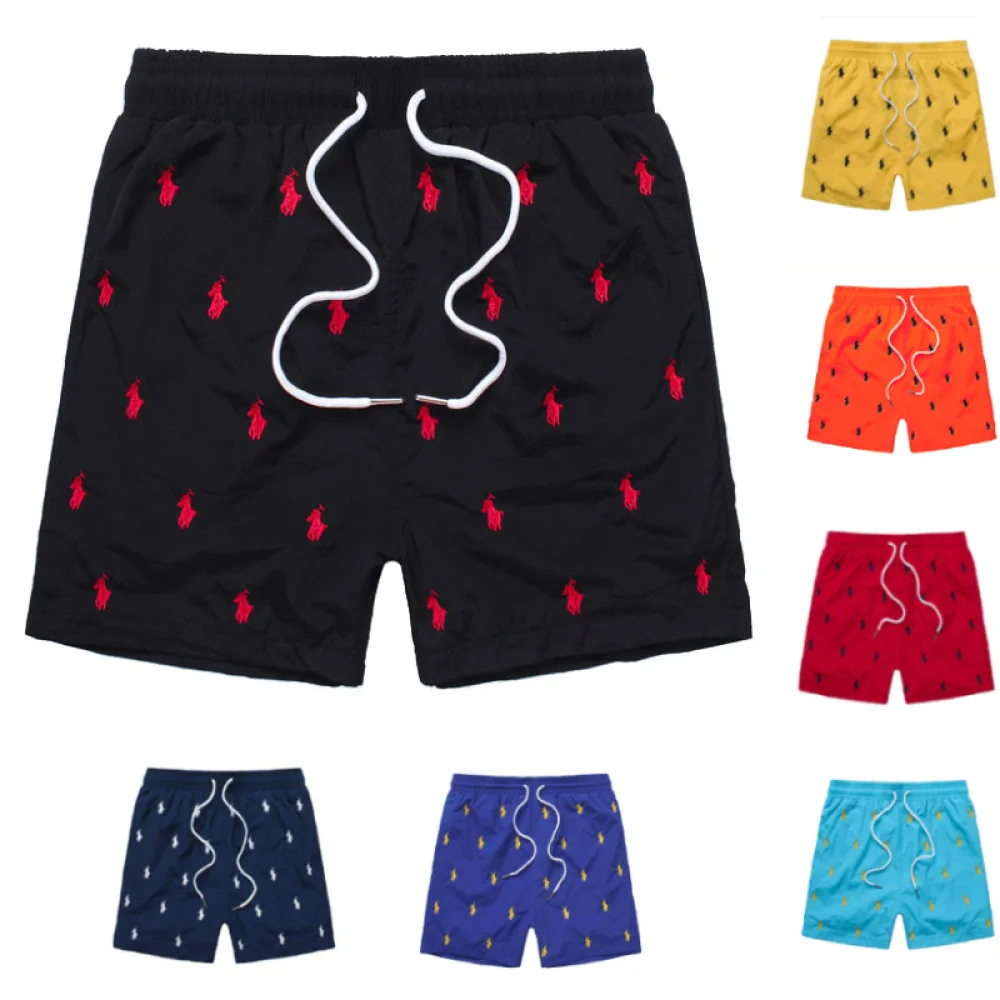 

Men's Sports Shorts Quick-drying Casual Summer Trendy Fashion Tether Inner Mesh Stitching Straight Loose Large Size Male Shorts