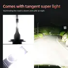 2 шт., Автомобильные светодиодные лампы H3 H4 H7 H8 H11 6000 лм 9005 K 9004 9006