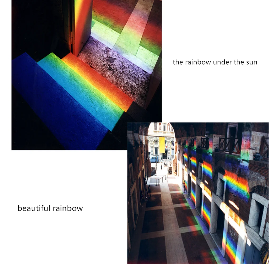 Оптическая стеклянная прямоугольная отражающая треугольная призма для