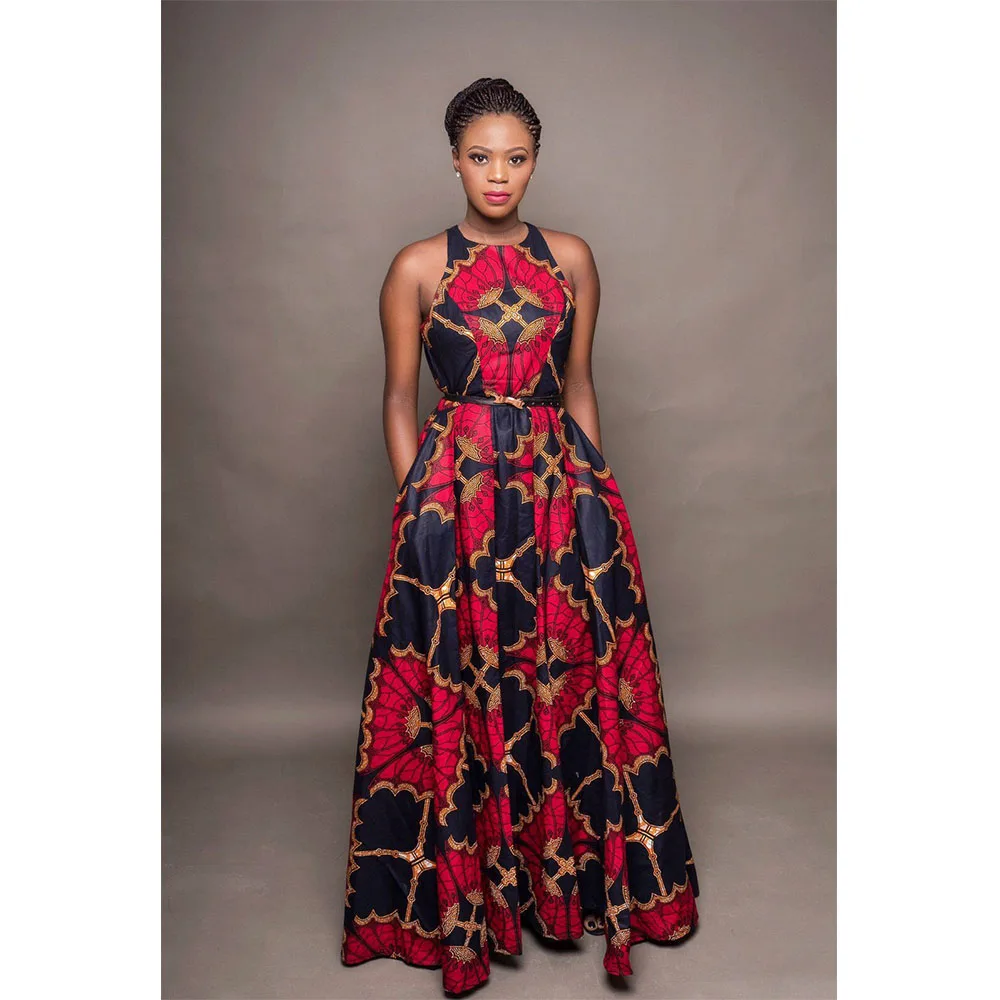 

African Print Ankara Dresses For Women Maxi long Dresses