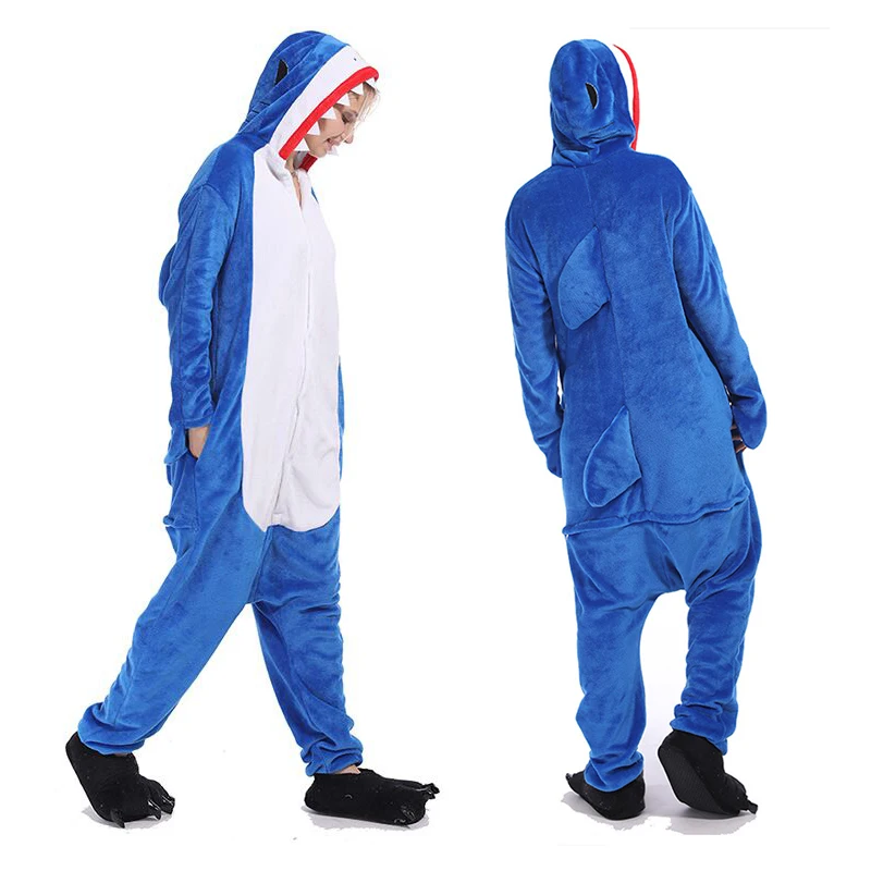 Пижама кигуруми с капюшоном для взрослых теплая Фланелевая пижама героями