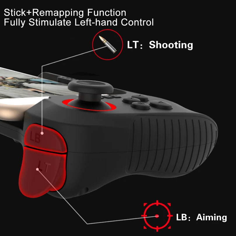 G5 односторонний беспроводной Bluetooth геймпад PUBG мобильный контроллер игровой