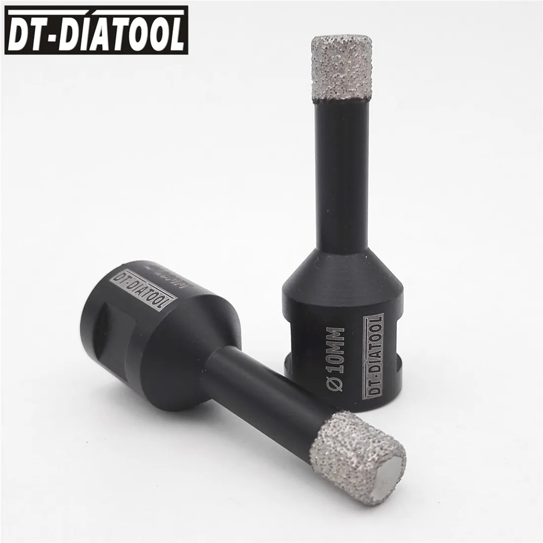 DT DIATOOL 2 шт. M14 диаметр 10 мм сухой вакуумной пайки Алмазные сверла коронки
