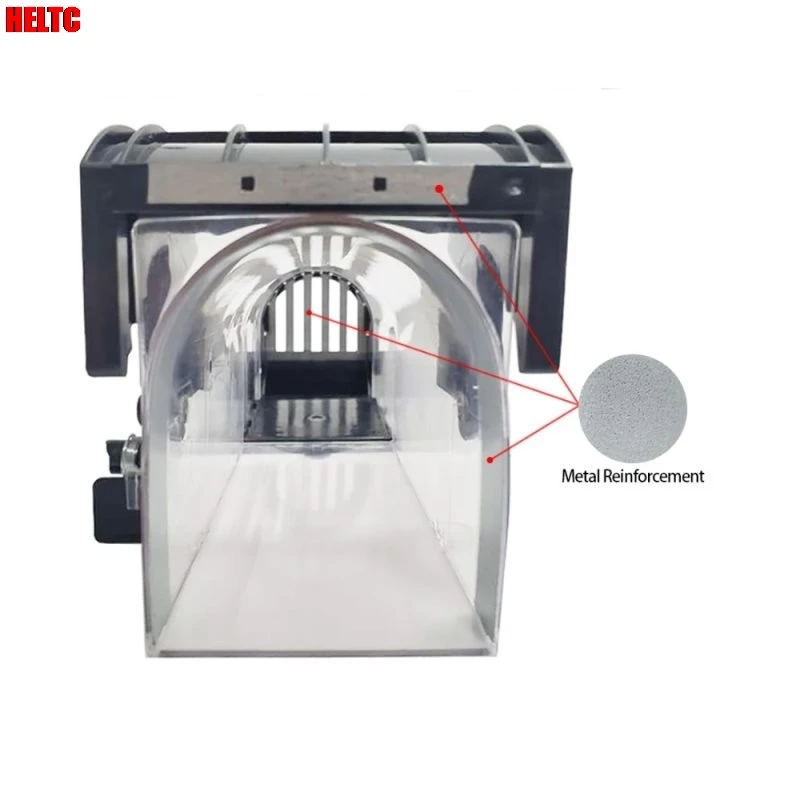 

Reusable Smart Mouse Trap Humane Clear Plastic No Kill Rodents Catcher Mice Piege Rat Live Trap For Indoor Outdoor Pest Control