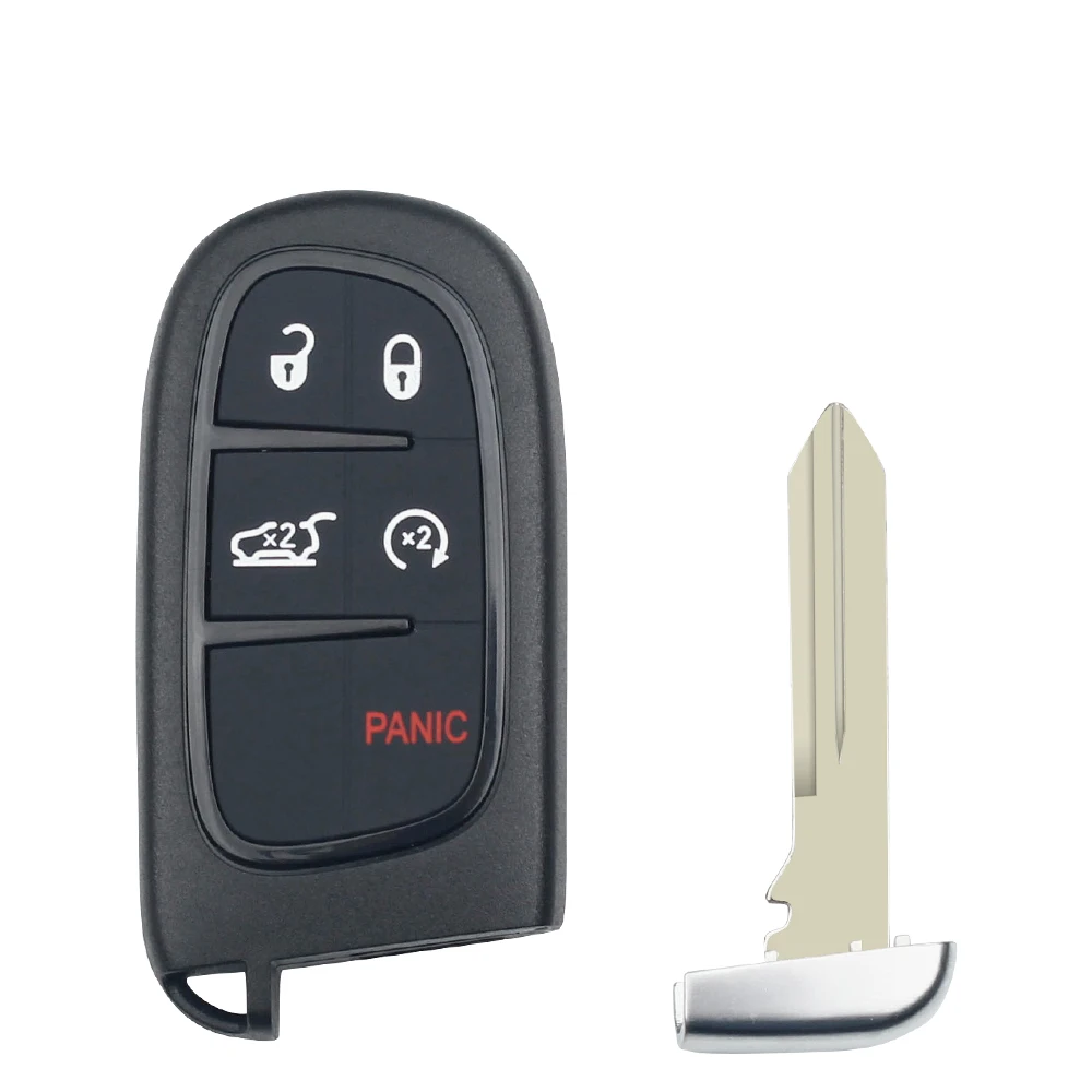 KEYYOU замена 4А Чип дистанционного автомобиля Fob смарт-ключ для Jeep Cherokee 2014 2015 2016 2017
