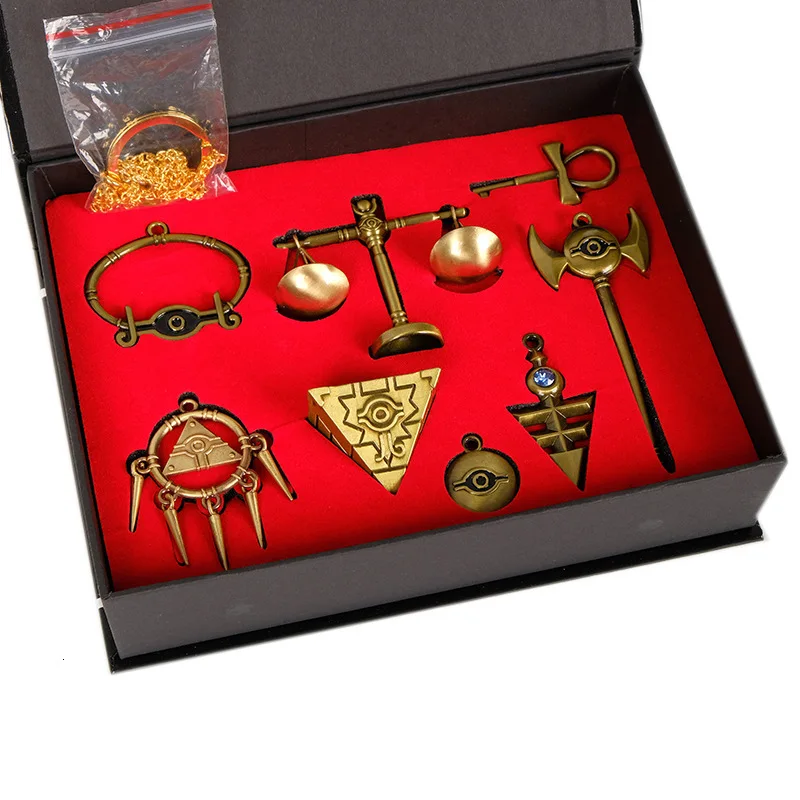 Комплект из колье и брелока Yu Gi Oh Seven|Реквизит для костюмов| |