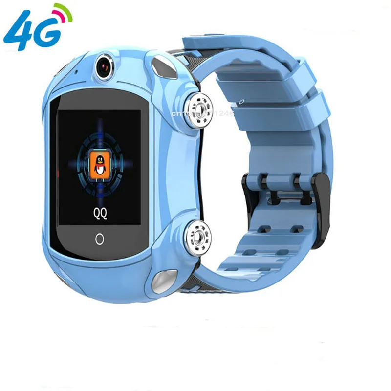 Детские Смарт-часы для мальчиков 4G видеозвонки GPS Wi-Fi трекер IP67 водонепроницаемые