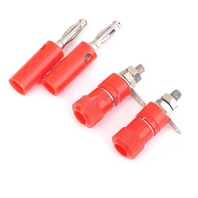 10 шт. 4 мм зажимный винт в Динамик терминальные разъемы с вилками типа банан