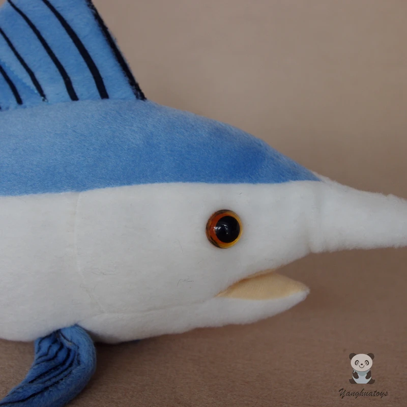 Милая плюшевая игрушка рыба меч кукла реальная жизнь морские животные куклы