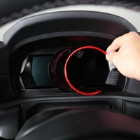 red aluminum alloy dashboard tachometer decorative ring 1 pcs for toyota supra a90 mk5 2019 2022 interior trim car accessories