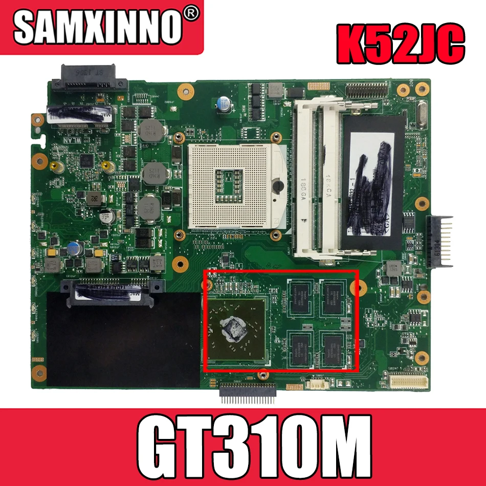 

Материнская плата Akemy K52JC для ноутбука ASUS K52JC K52JT K52J, оригинальная материнская плата GT310M