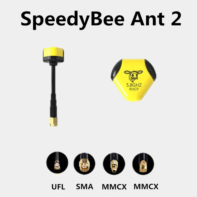 RunCam Speedybee быстрого пчела 5 8 GHz антенна 2.0Dbi RHCP LHCP SMA / RP /UFL MMCX антенны для небольшой
