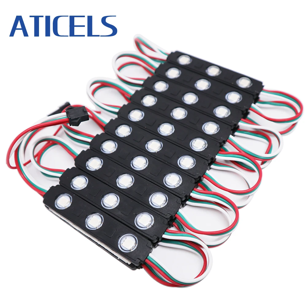 20 шт 12V WS2811 светодиодный модуль пикселей RGB полосы 5050 Мечта Цвет