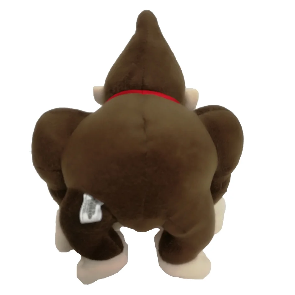 27 см Super Mario Bros Monkey Donkey Kong Мультяшные Плюшевые игрушки Аниме Peluche мягкие куклы подарок для детей