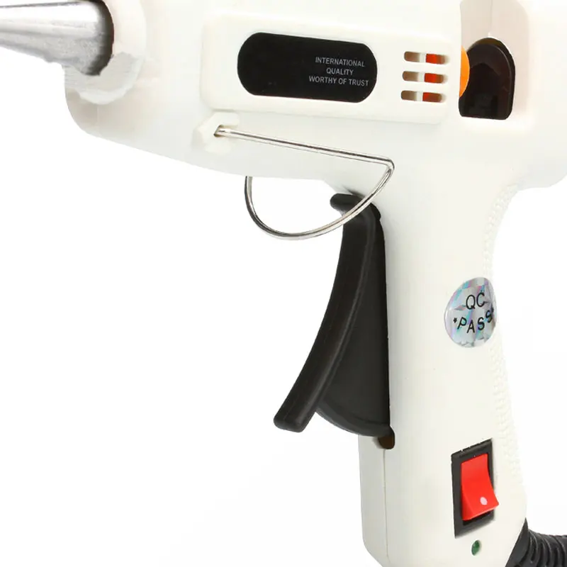 

25W Hot Melt Air Glue Gun High Temp Heater Mini Gun Repair Heat Tool Suit for 7mm Glue Sticks For Metal/Wood Working