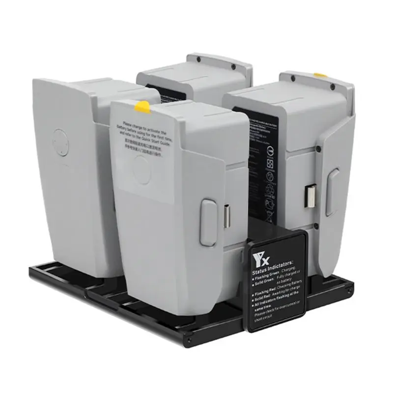 

4 in 1 Drone Battery Charger Hub for Mavic Air 2 Intelligent Charging Hub Digit LED Screen Drone Accessories