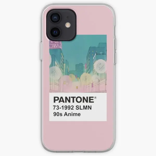 

Pantone 90S Anime 4 Phone Case for iPhone 11 12 13 Pro Max Mini 5 5S SE X XS XR Max 6 6S 7 8 Plus Silicon Accessories Cover