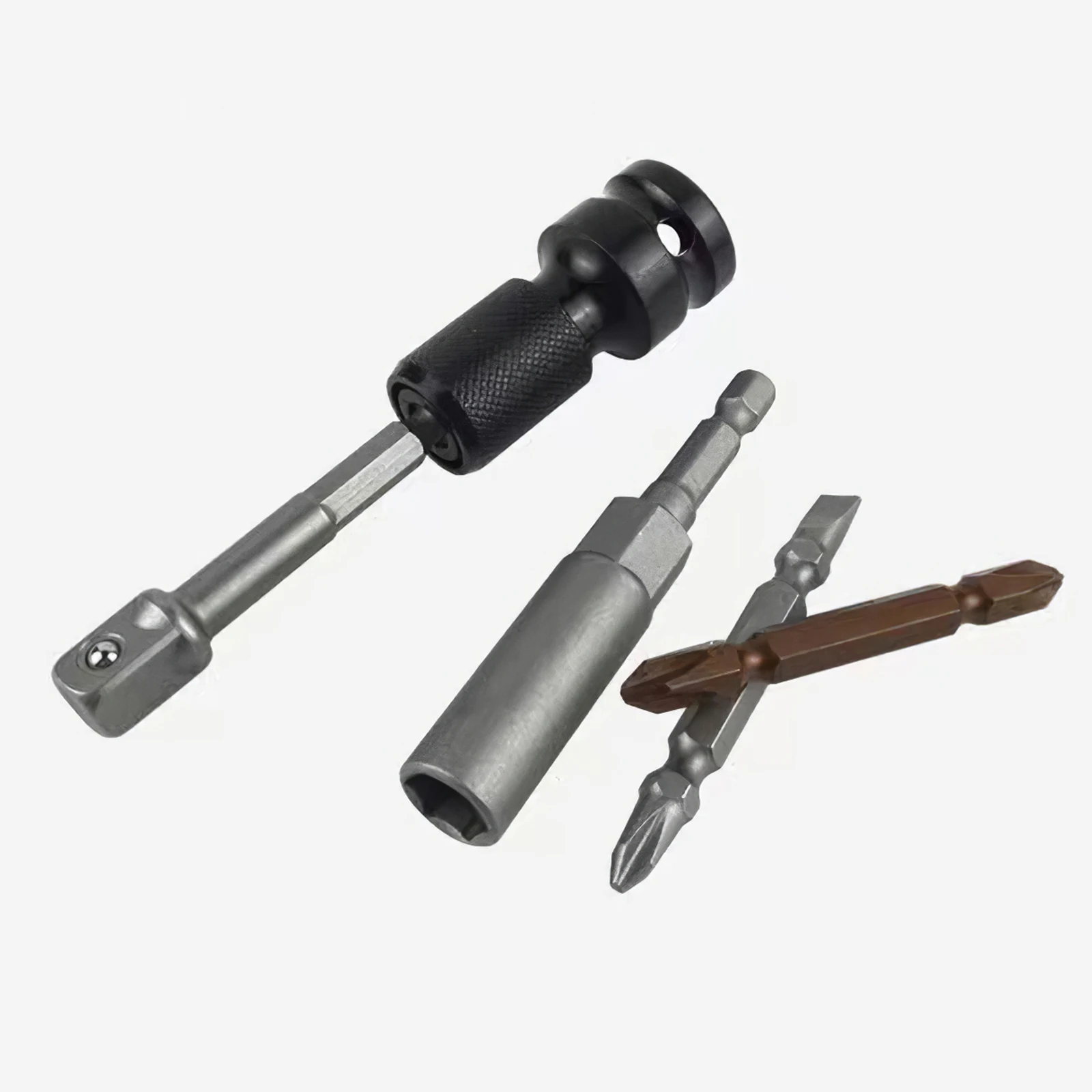 

Electric Wrench Conversion Head Socket Adapter 1/2 Square Drive To 1/4 For Ratchet Wrench Bit Holders Quick Coupler Converter