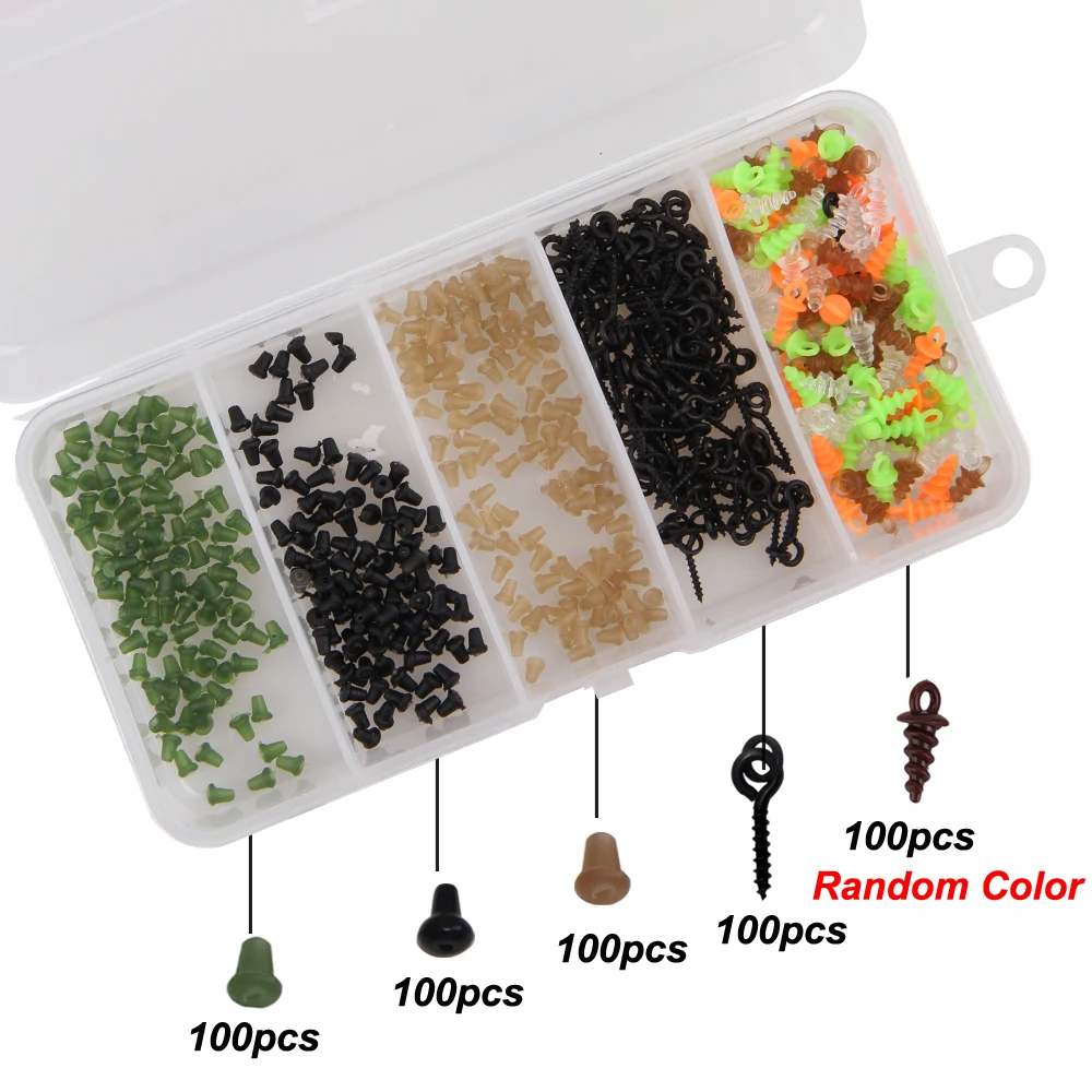 500 шт./кор. коробка для рыболовных снастей карпа рыболовная снасть кольцевая