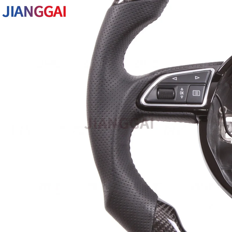 Светодиодный ное Автомобильное рулевое колесо 100% углеродное волокно подходит