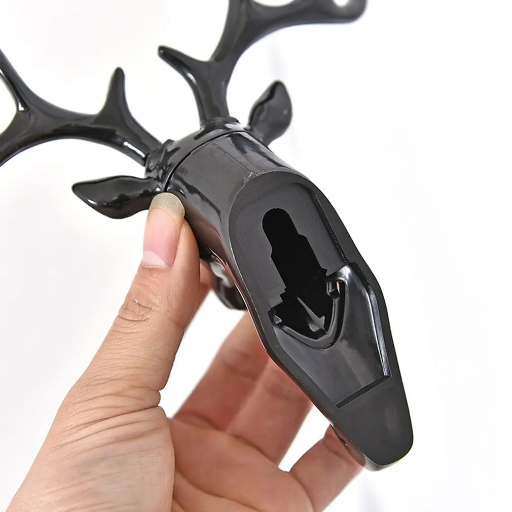 

Wall Hanging Hook Vintage Deer Head Antlers for Hanging Clothes Hat Scarf Key Deer Horns Hanger Rack Wall Decoration