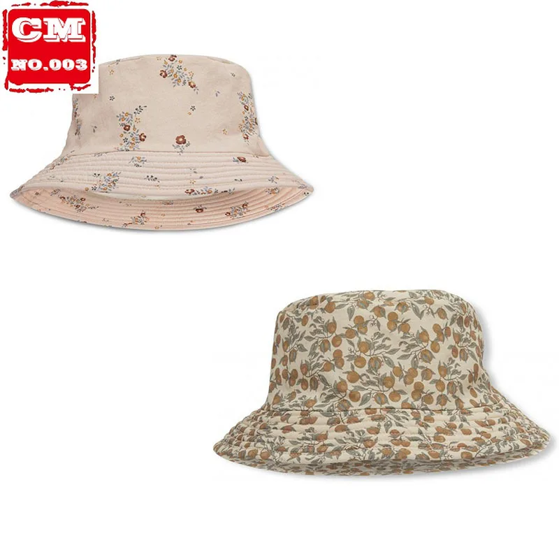 

Панама для малышей на весну лето осень шляпа с красивым винтажным узором брендовая Солнцезащитная шляпа