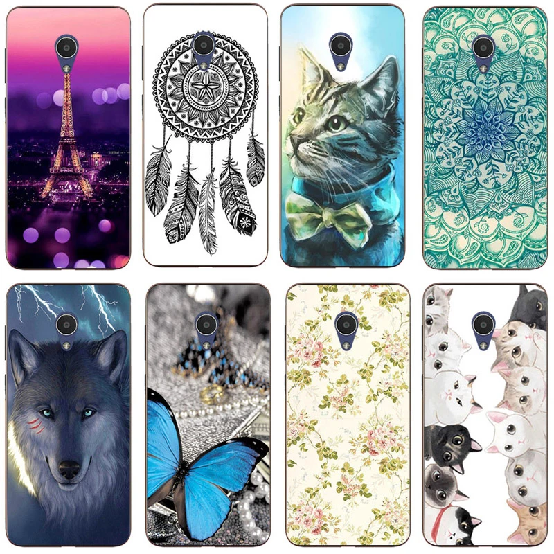 Чехол с рисунком для Alcatel 1X 5059A 5059D 5059X 5059Y мягкий чехол из ТПУ на заднюю панель