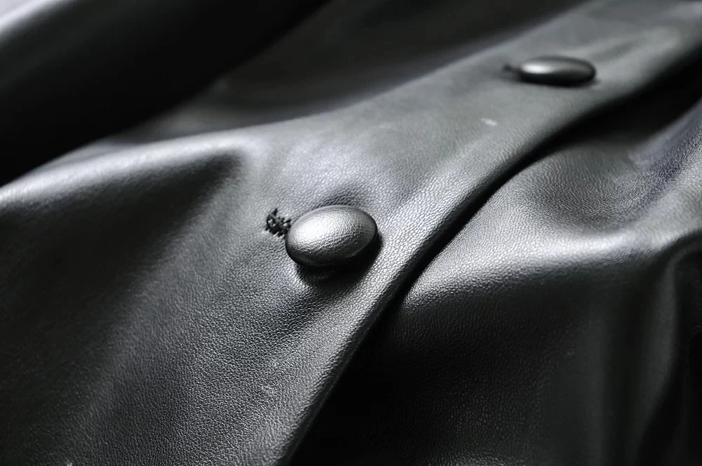 Новое Женское Платье из искусственной кожи с длинным рукавом зимнее мини платье