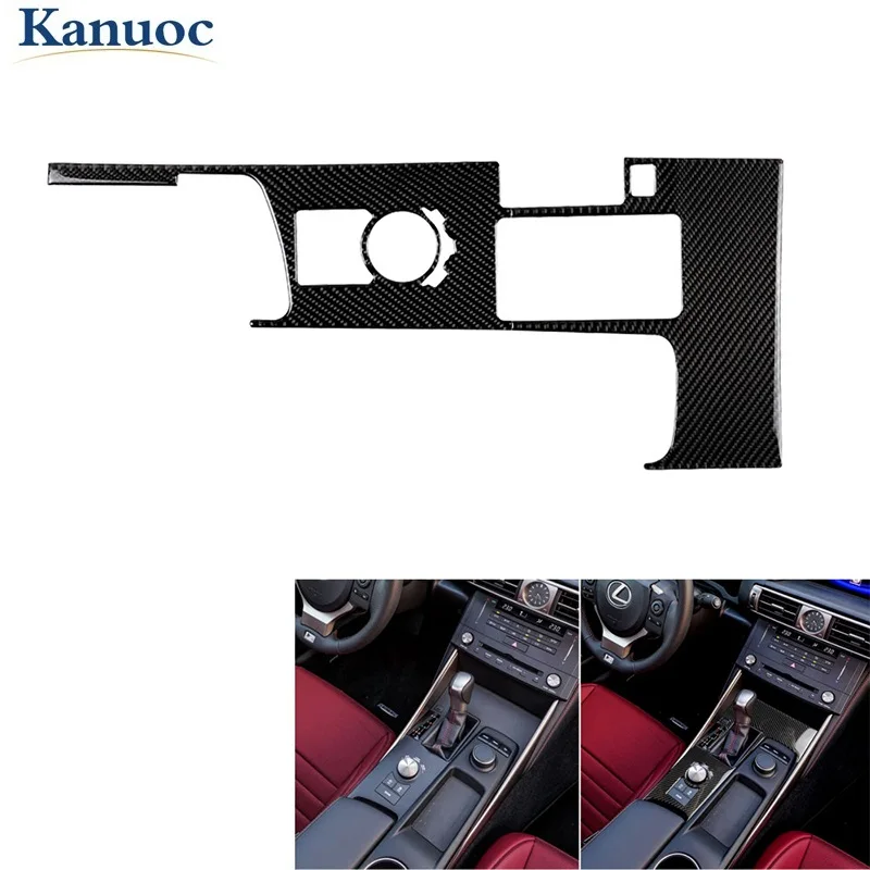 

Car Carbon Fiber Sticker Interior Gear Shift Frame Trim For Lexus IS250 IS350 2013-2019 Decals Stickers