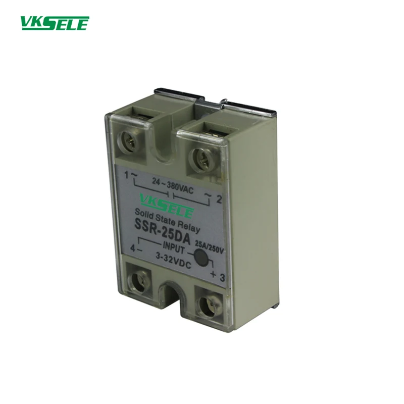 

China factory SSR-25DD 25a ssr dc to dc solid state relay