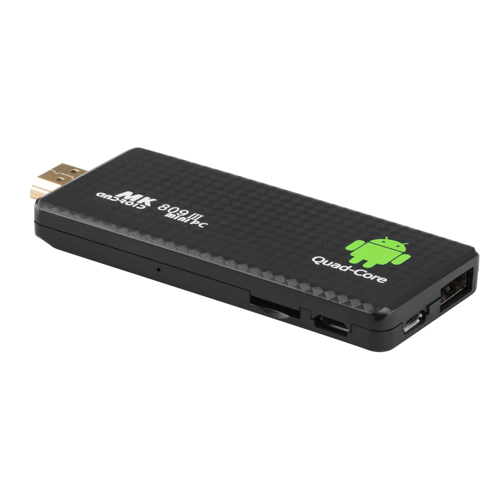 Free Shipping MK809 III Quad core RK3188 android tv stick 2GB RAM 8GB ROM bluetooth wifi Mk809III Mini PC dongle Android 4.4.2 |