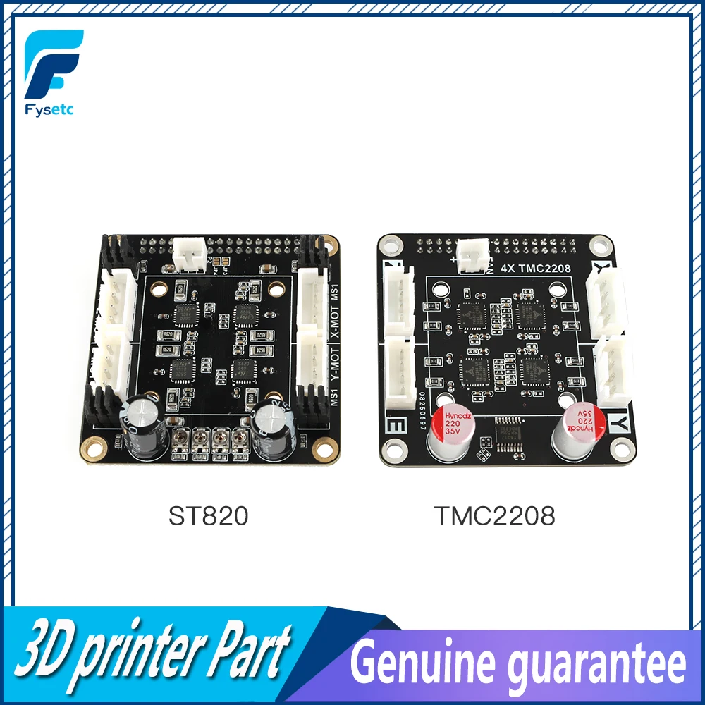 Плата адаптера для платы драйвера 1 шт. 4X ST820 V1.2 / TMC2208 V1.0 модуль материнской AIO II V3.2