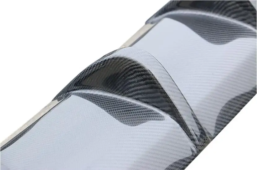 Губа заднего бампера из углеродного волокна автомобильный диффузор подходит для