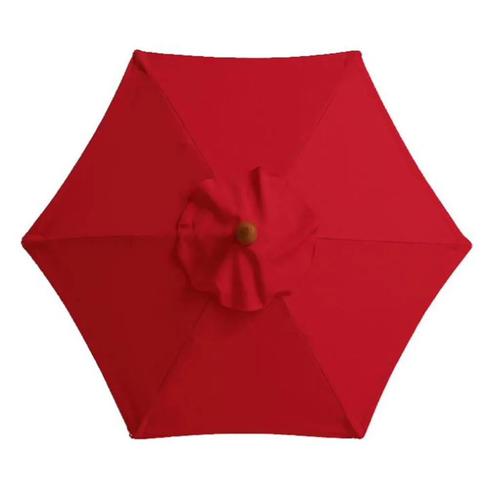 

Outdoor Umbrella Shade Cloth Rainproof Umbrellas Shades Hexagon Dustproof Black Protective Waterproof Durable 2M Awnings