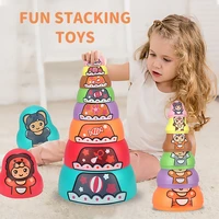 classic baby toy jenga matryoshka dolls building block educational montessori game toy stacking russian nesting toy kids gifts