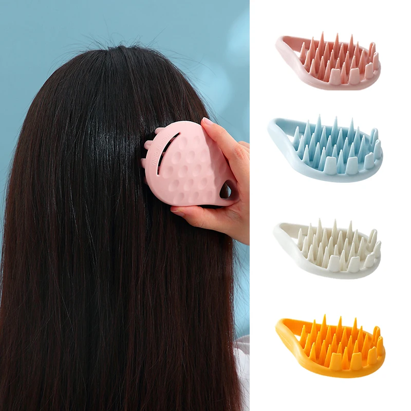 

1 шт., силиконовая щетка для мытья головы