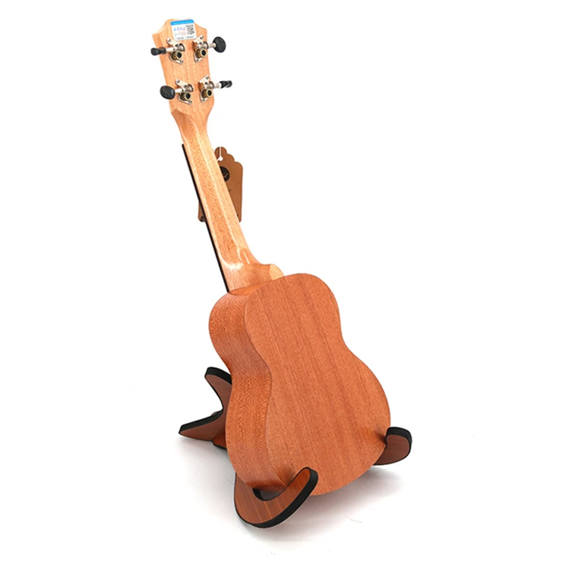 21 дюйм бабочка любовь цветок Сапеле Укулеле из розового дерева Fretboard 4 струны