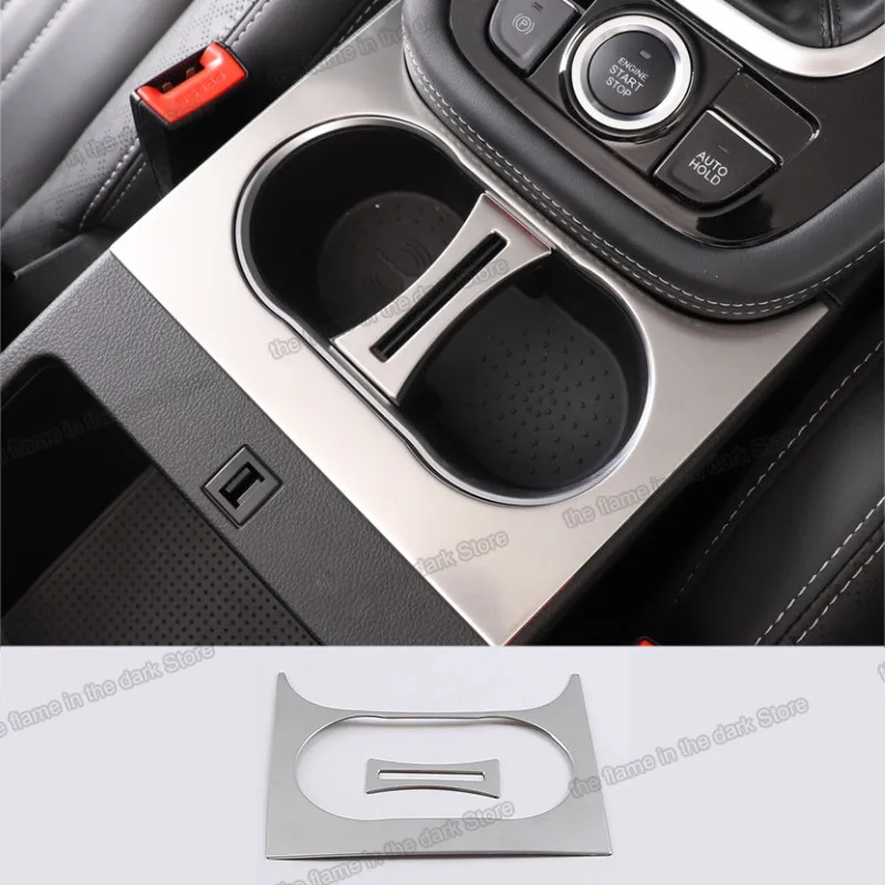 

Автомобильная центральная консоль из нержавеющей стали, держатель стакана для воды, рамка, отделка для Jetour X70 2018 2019, аксессуары, автомобильн...