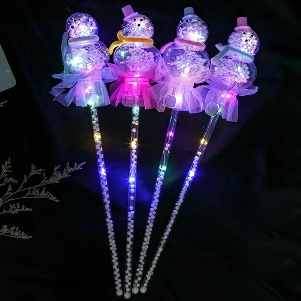 

LED Flashing Lights Up Glow Sticks MagicStar Wand Party Kids Gift Toy Glowing Magic Tricks Luminous Fairy Starry Stick Toy