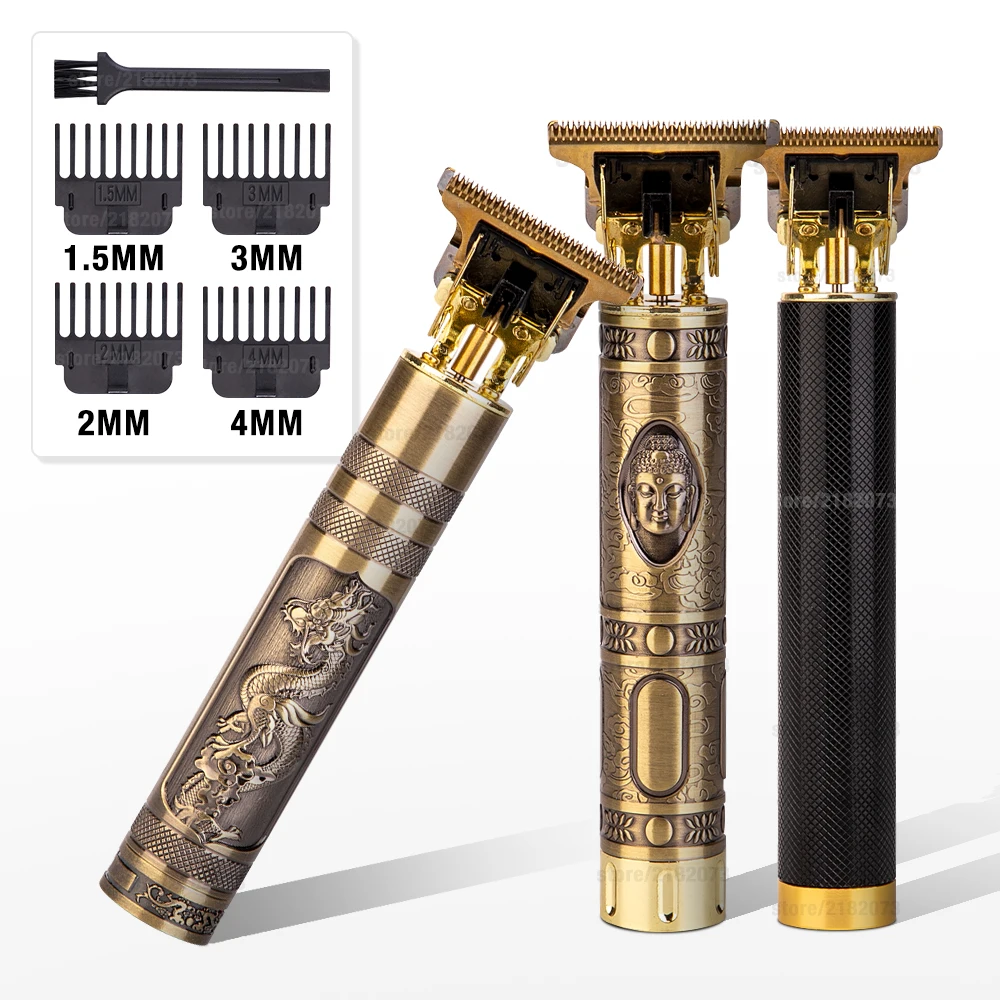 

2021 T9 Electric Hair Trimmer Cordless Shaver Beard Trimmer Electric Shaver for Men 0mm Men Barber Hair Cutting Machine For Men