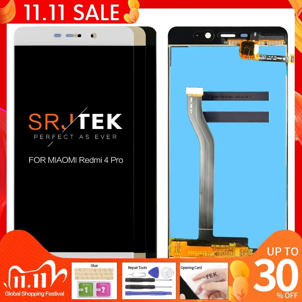 

Tested 5'' Original LCD For XIAOMI Redmi 4 Pro Display Touch Screen with Frame For XIAOMI Redmi 4 Prime LCD Display Replacement