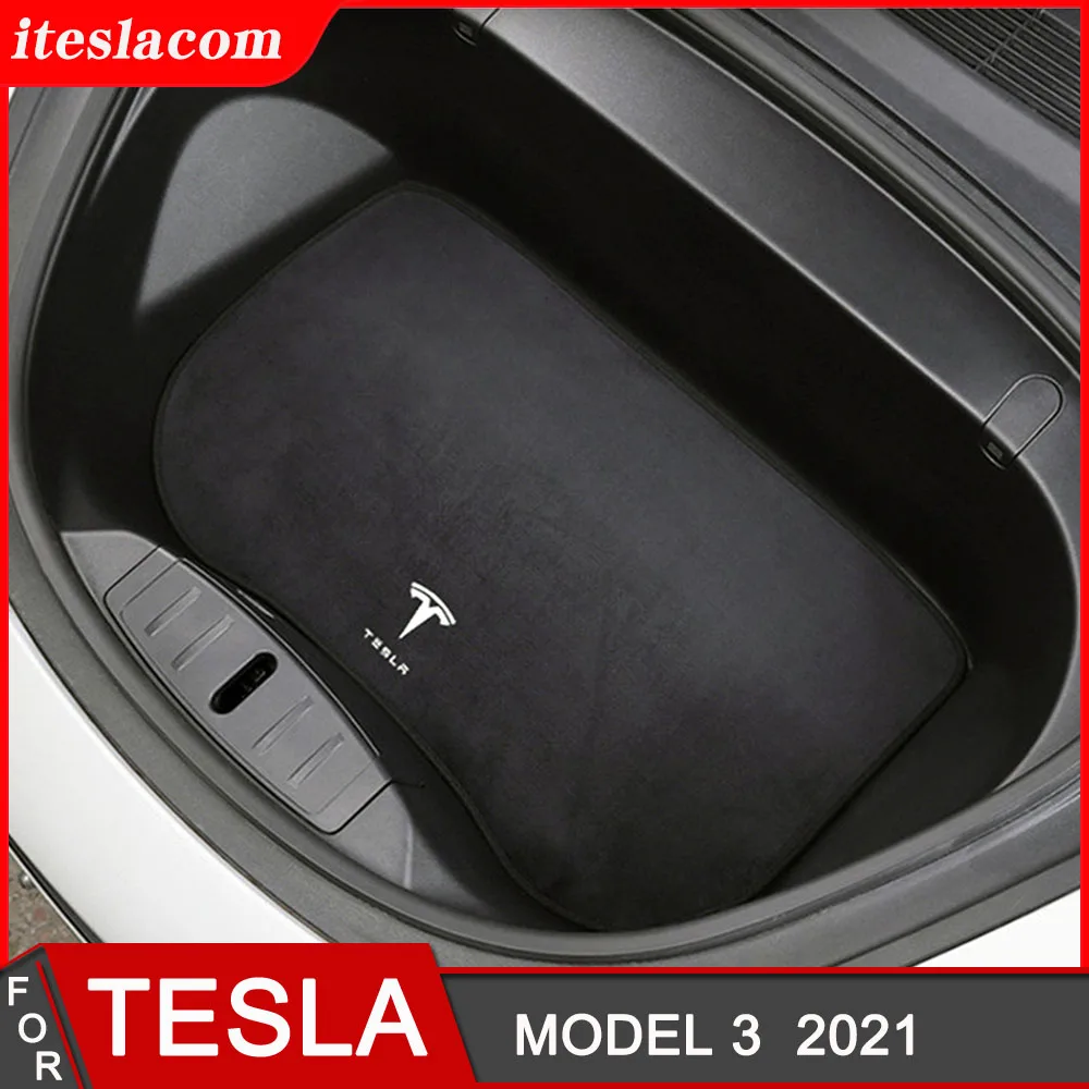 Новые аксессуары для коврика Model3 коврик багажника Tesla Model 3 2021 высококачественные