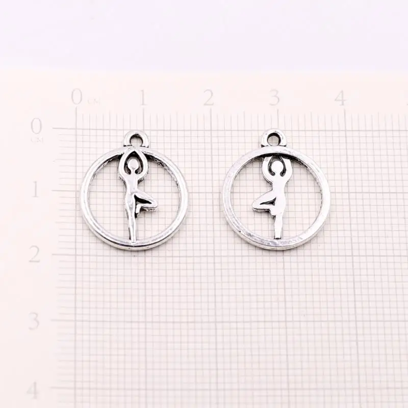 Оптовая продажа 30 шт. металлические браслеты OM подвески для самостоятельного